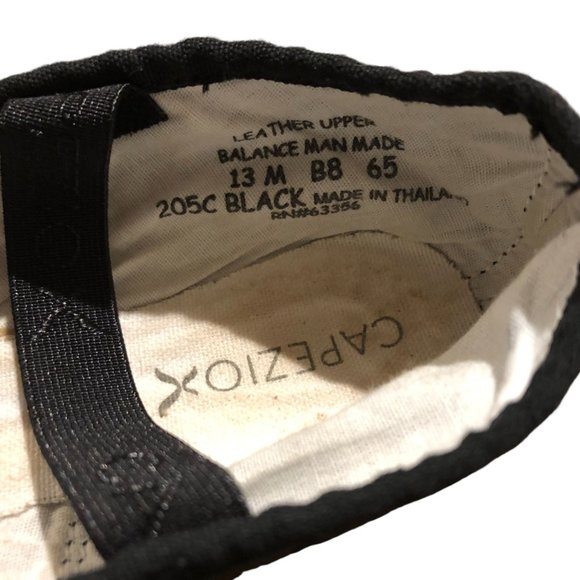 Capezio Kids Black Ballet Shoe - Picture 8 of 10